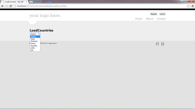 just run application